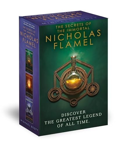 Book Cover The Secrets of the Immortal Nicholas Flamel Boxed Set (3-Book)