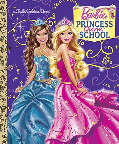 Book Cover Princess Charm School (Barbie) (Little Golden Book)
