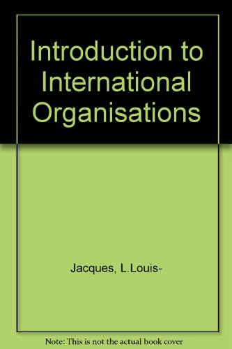 Introduction to International Organizations
