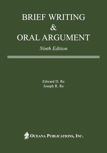 Brief Writing and Oral Argument