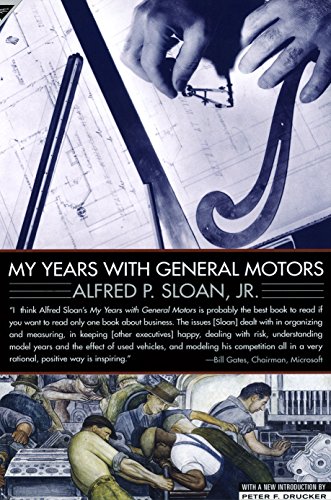 Book Cover My Years with General Motors