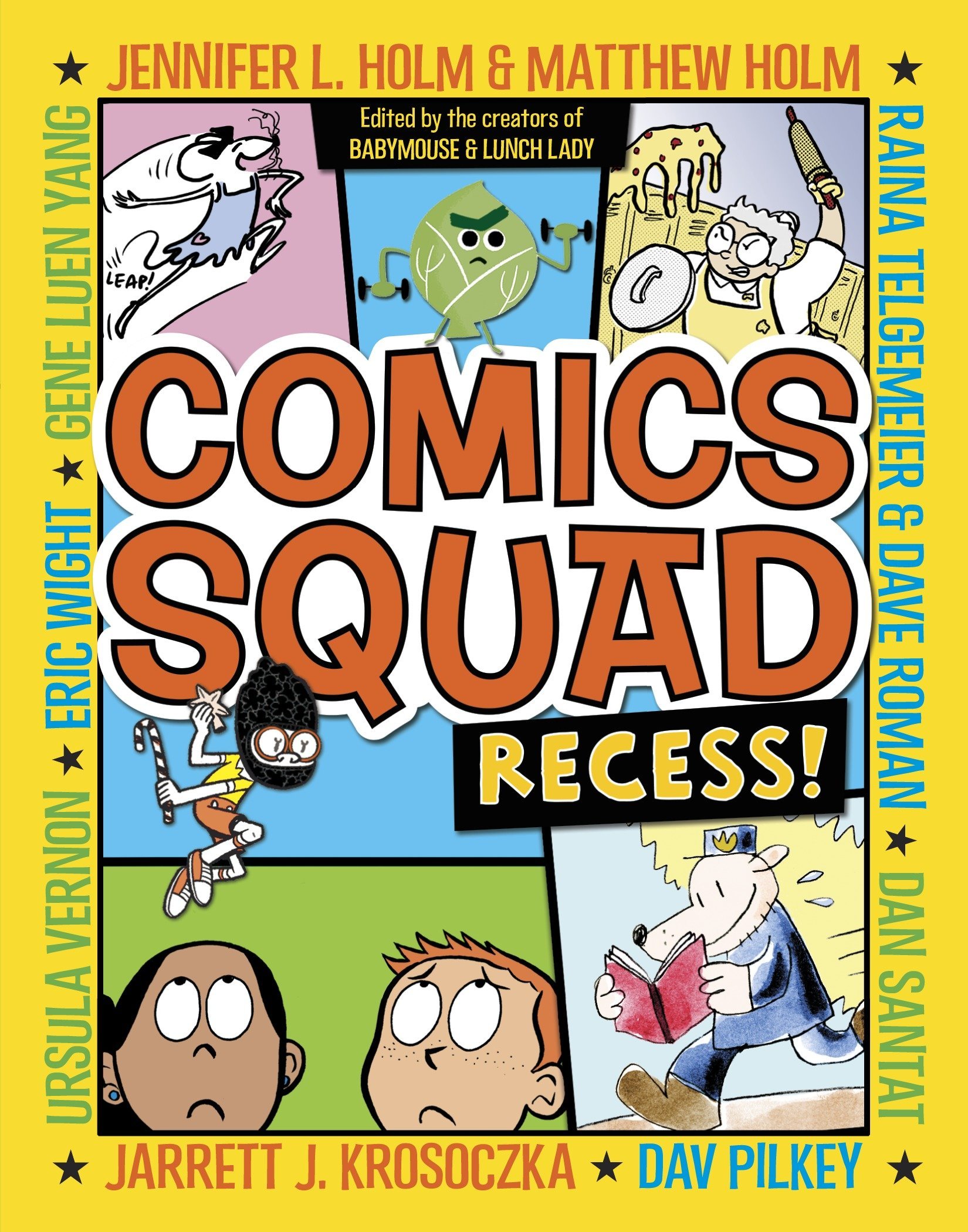 Book Cover Comics Squad: Recess!
