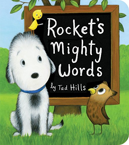 Book Cover Rocket's Mighty Words (Oversized Board Book)