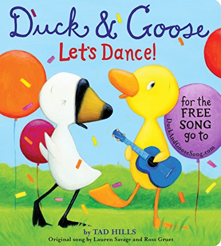Book Cover Duck & Goose, Let's Dance! (with an original song)
