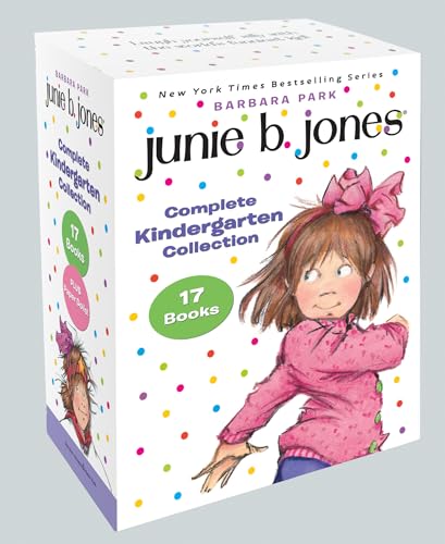 Book Cover Junie B. Jones Complete Kindergarten Collection: Books 1-17 with paper dolls in boxed set