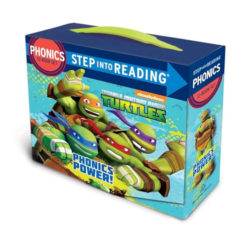 Book Cover Phonics Power! (Teenage Mutant Ninja Turtles): 12 Step into Reading Books