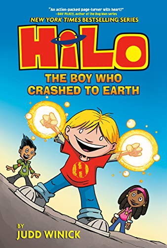 Book Cover Hilo Book 1: The Boy Who Crashed to Earth