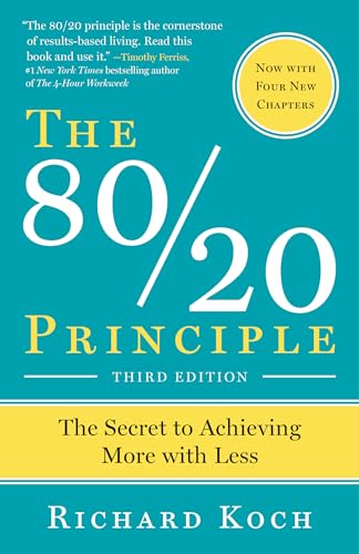 Book Cover The 80/20 Principle: The Secret to Achieving More with Less