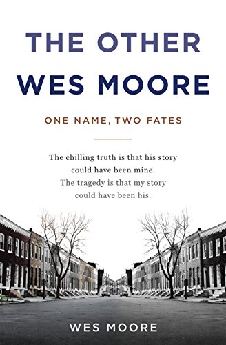 Book Cover The Other Wes Moore: One Name, Two Fates