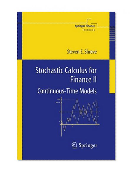 Book Cover Stochastic Calculus for Finance II: Continuous-Time Models (Springer Finance)