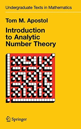 Book Cover Introduction to Analytic Number Theory