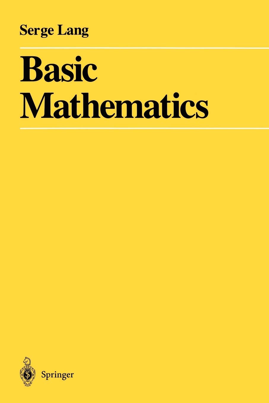 Book Cover Basic Mathematics