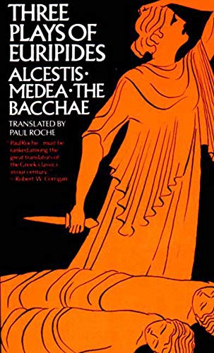 Book Cover Three Plays of Euripides: Alcestis, Medea, The Bacchae