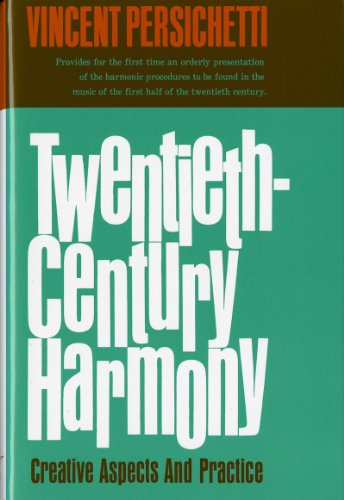 Book Cover Twentieth-Century Harmony: Creative Aspects and Practice