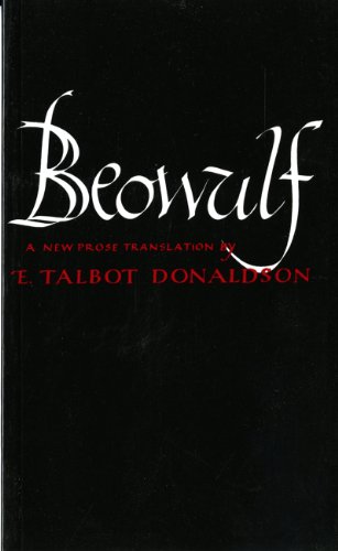 Book Cover Beowulf: A New Prose Translation