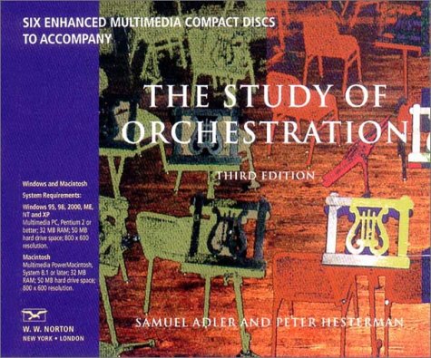 Six Enhanced Multimedia Compact Discs to Accompany The Study of Orchestration, Third Edition