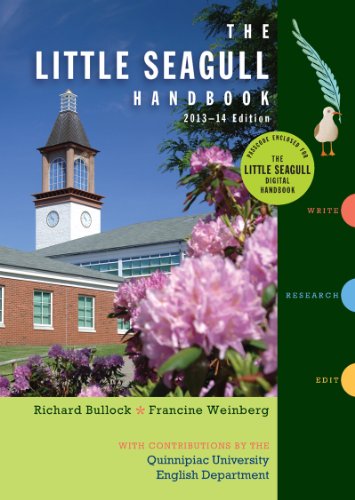 The Little Seagull Handbook, 2013-14 Edition, Quinnipiac University, English Department