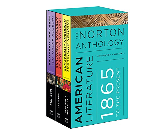 Book Cover The Norton Anthology of American Literature (Norton Anthology of American Literature, package 2)
