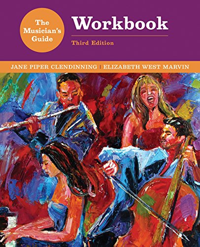 Book Cover The Musician's Guide to Theory and Analysis Workbook