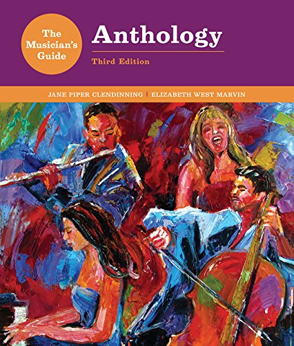 Book Cover The Musician's Guide to Theory and Analysis Anthology (Third Edition)