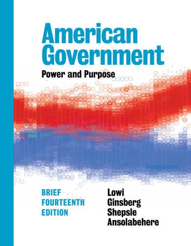 Book Cover American Government: Power and Purpose