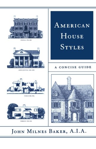 Book Cover American House Styles: A Concise Guide