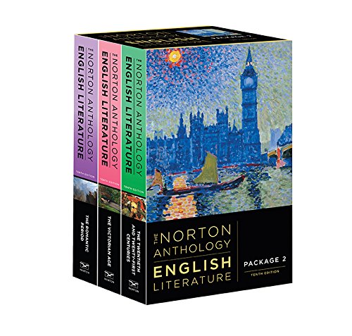 Book Cover The Norton Anthology of English Literature (Tenth Edition)  (Vol. Package 2: Volumes D, E, F)