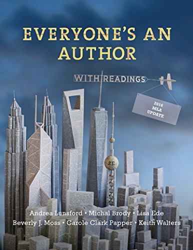 Book Cover Everyone's an Author with 2016 MLA Update: with Readings (Second Edition)