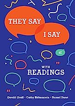 Book Cover They Say / I Say: The Moves That Matter in Academic Writing with Readings