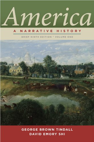 Book Cover America: A Narrative History