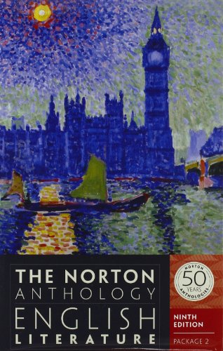 Book Cover The Norton Anthology of English Literature (Ninth Edition)  (Vol. Package 2: Volumes D, E, F)