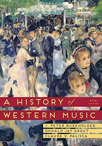 Book Cover A History of Western Music