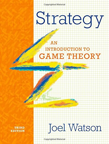 Book Cover Strategy: An Introduction to Game Theory