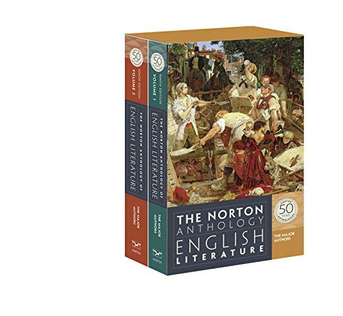 Book Cover The Norton Anthology of English Literature, The Major Authors (Ninth Edition) (2 Volume Set)