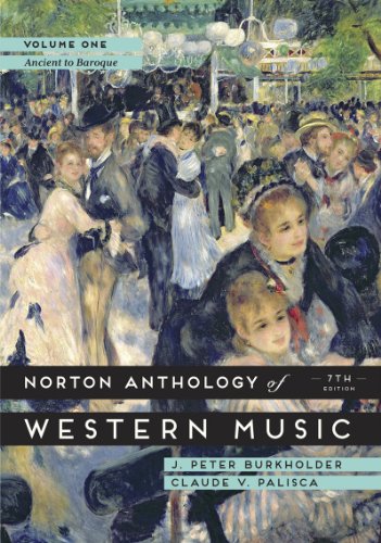 Book Cover The Norton Anthology of Western Music (Seventh Edition) (Vol. 1)