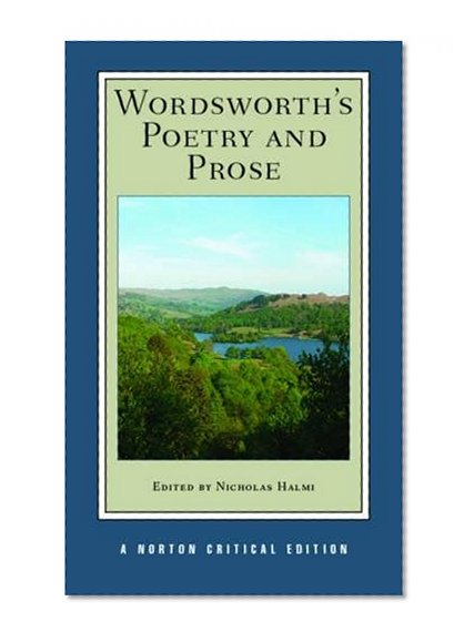 Book Cover Wordsworth's Poetry and Prose (Norton Critical Editions)
