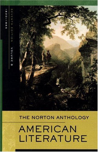 Book Cover The Norton Anthology of American Literature, Vol. B: 1820 to 1865
