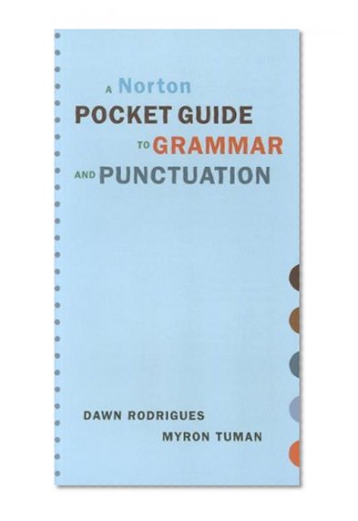 Book Cover A Norton Pocket Guide to Grammar and Punctuation (Norton Pocket Guides)