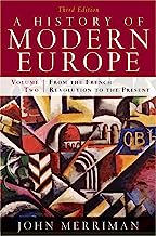 Book Cover A History of Modern Europe, Vol. 2: From the French Revolution to the Present, Third Edition