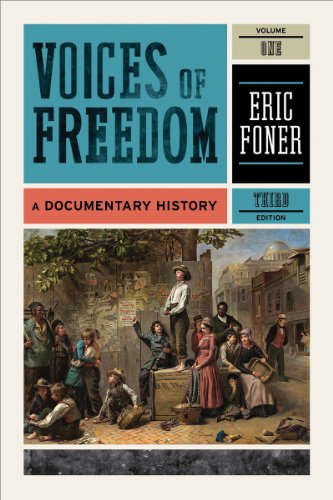 Book Cover Voices of Freedom: A Documentary History (Third Edition) (Vol. 1)