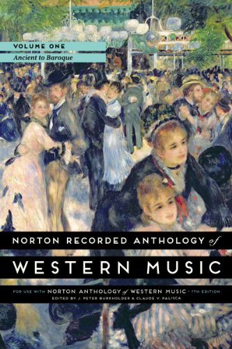 Book Cover Norton Recorded Anthology of Western Music (Ancient to Baroque)