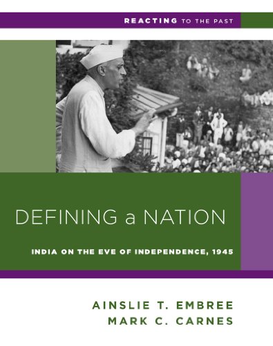 Book Cover Defining a Nation: India on the Eve of Independence, 1945 (Reacting to the Past)
