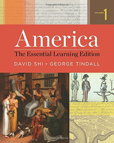 Book Cover America: The Essential Learning Edition (Vol. 1)