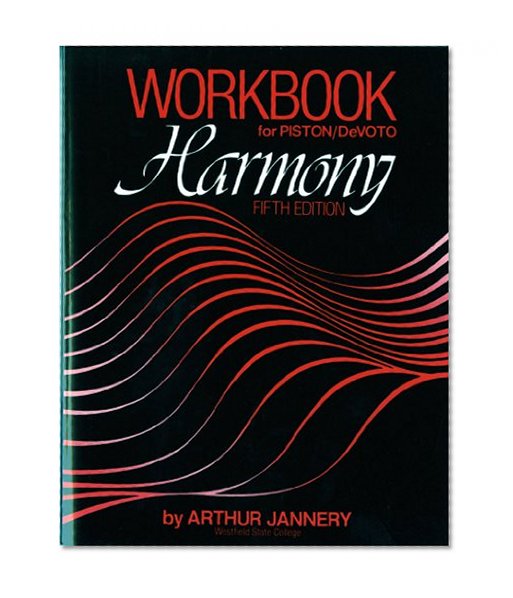 Book Cover Workbook: for Harmony, Fifth Edition