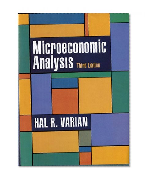 Book Cover Microeconomic Analysis, Third Edition