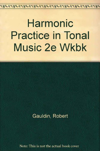 Instructor's Manual: For Harmonic Practice in Tonal Music