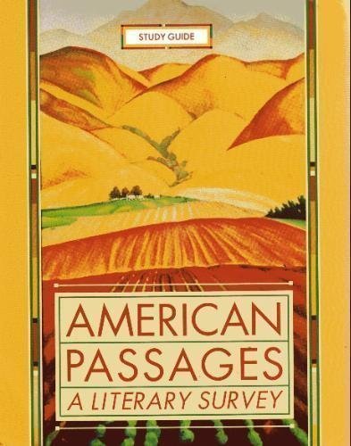 Book Cover American Passages: A Literary Survey Study Guide