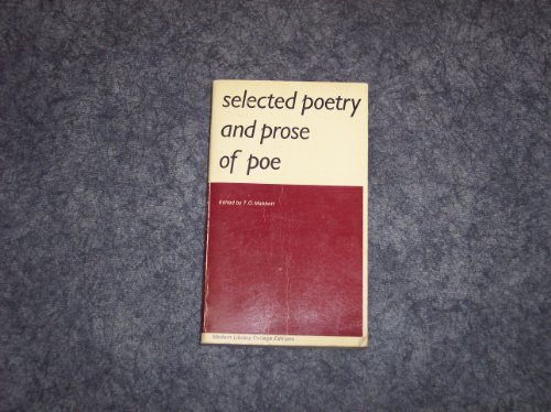 Selected Poetry and Prose of Edgar Allan Poe