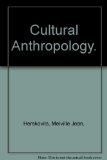 Cultural Anthropology.