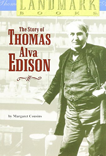 Book Cover The Story of Thomas Alva Edison (Landmark Books)